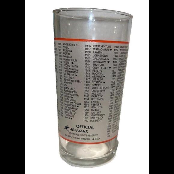 Kentucky Derby 122 May 4th, 1996 Churchill Downs Louisville KY Collectible Glass - Picture 2 of 2